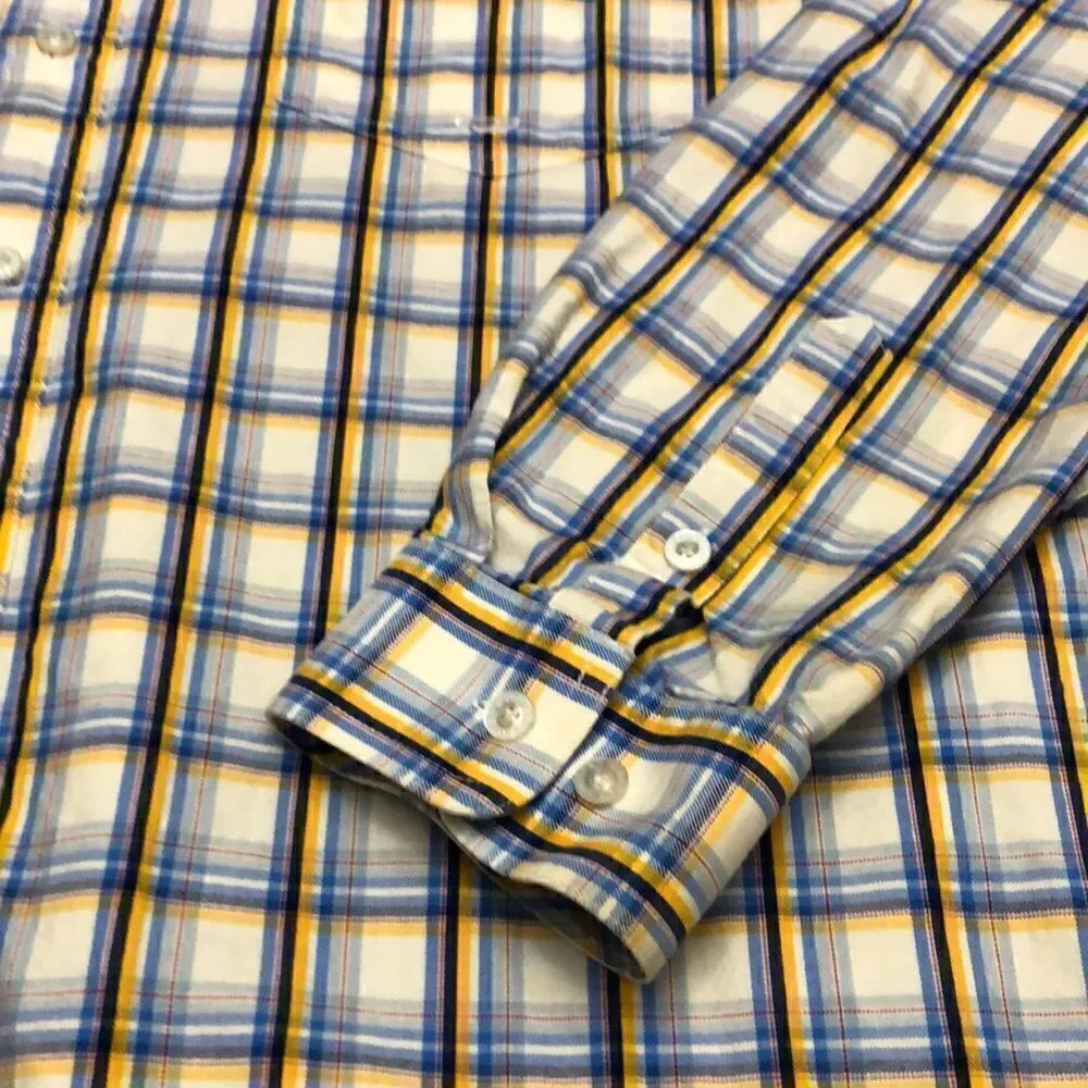 Roper mens plaid button down shirt size XL - Picture 8 of 9